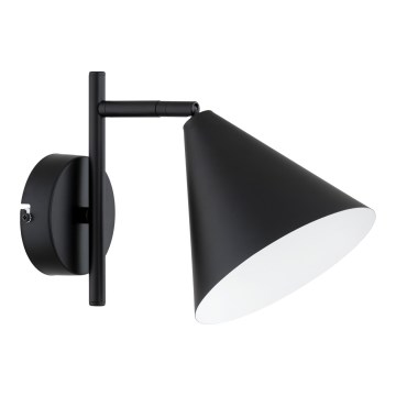 Arandela ZELTA 1xE27/15W/230V preta