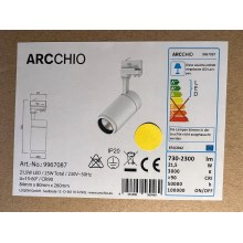 Arcchio - Foco LED para sistema de carril NANNA LED/21,5W/230V