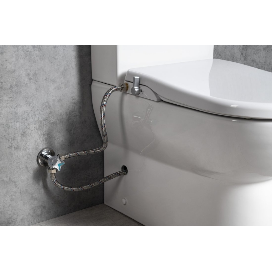 Arco - Válvula combinada angular ARCO, cromado brilhante