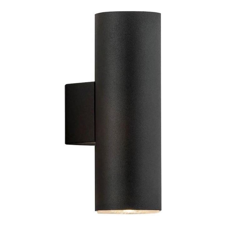 Argon 0909 - Iluminação de parede MITOS 2xGU10/5W/230V preta