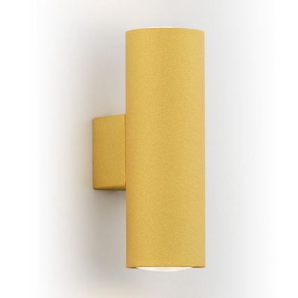 Argon 0911 - Iluminação de parede MITOS 2xGU10/5W/230V amarelo