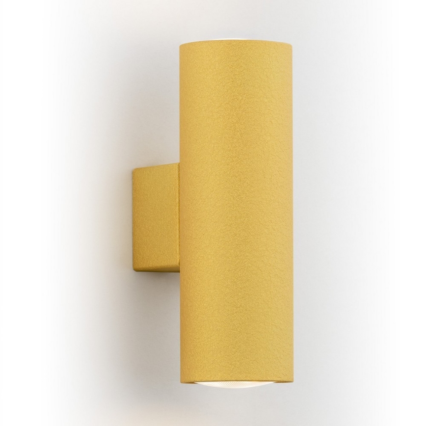 Argon 0911 - Iluminação de parede MITOS 2xGU10/5W/230V amarelo
