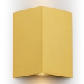 Argon 0916 - Iluminação de parede SKIATOS 2xGU10/5W/230V dourado