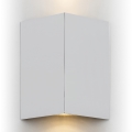 Argon 0917 - Iluminação de parede SKIATOS 2xGU10/5W/230V prateado