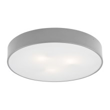 Argon 1187 - Iluminação de teto DARLING 3xE27/15W/230V d. 45 cm cinzento