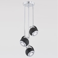 Argon 1273 - Luz pendente KOS 3xGU10/50W/230V