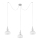 Argon 1354 - Candelabro num fio LED TULUZA 3xLED/5W/230V