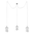 Argon 1357 - Candelabro num fio LED GARDA 3xLED/5W/230V