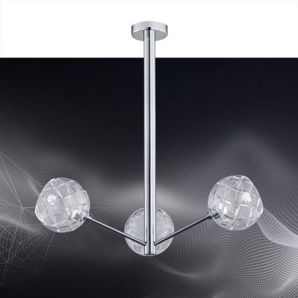 Argon 1358 - Candelabro pendente LED BELLUNO 3xLED/5W/230V