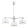 Argon 1487 - Candelabro suspenso MARBELLA 3xE27/15W/230V cromado brilhante
