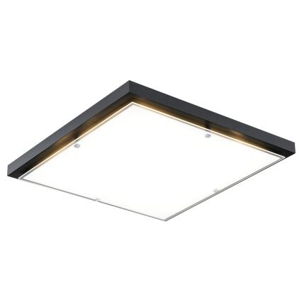 Argon 1826 - Iluminação de teto CARLSON 4xE27/15W/230V 60x60 cm preto