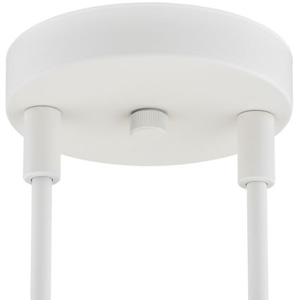 Argon 1841 - Candelabro suspenso ABSOS 4xE14/7W/230V alabastro branco