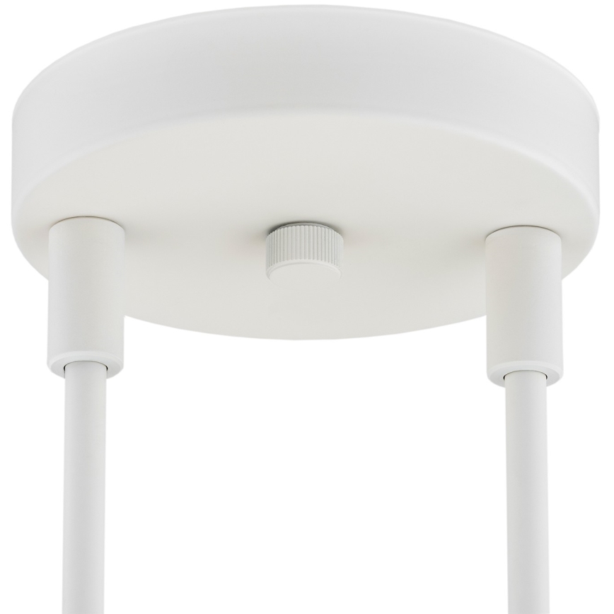 Argon 1841 - Candelabro suspenso ABSOS 4xE14/7W/230V alabastro branco