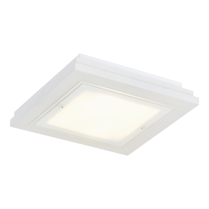 Argon 1865 - Candeeiro de teto TABOR 4xE27/15W/230V 42x42 cm branco
