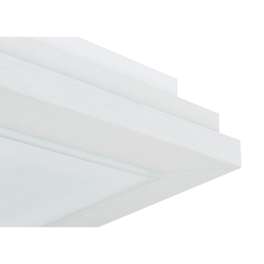 Argon 1865 - Candeeiro de teto TABOR 4xE27/15W/230V 42x42 cm branco