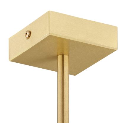 Argon 2134 - Candelabro suspenso ABRUZZO 5xE14/15W/230V latão/branco