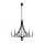 Argon 2171 - Candelabro suspenso LORENZO 5xE14/7W/230V