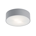 Argon 3080 - Iluminação de teto DARLING 2xE27/15W/230V d. 25 cm cinzento
