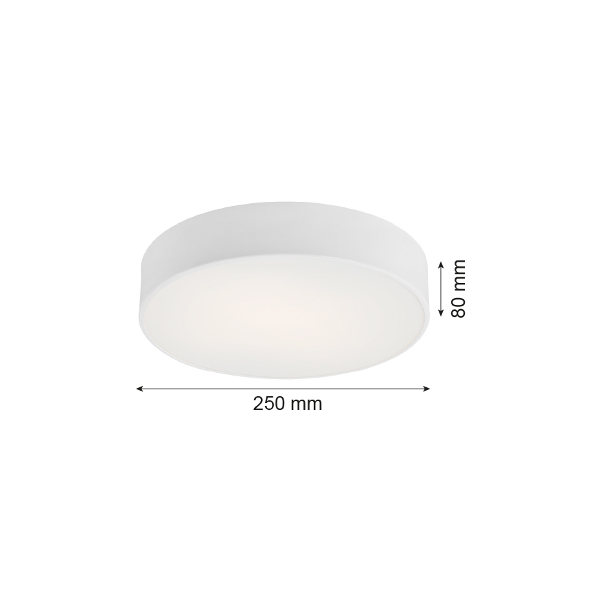 Argon 3082 - Iluminação do teto DARLING 2xE27/15W/230V d. 25 cm branco