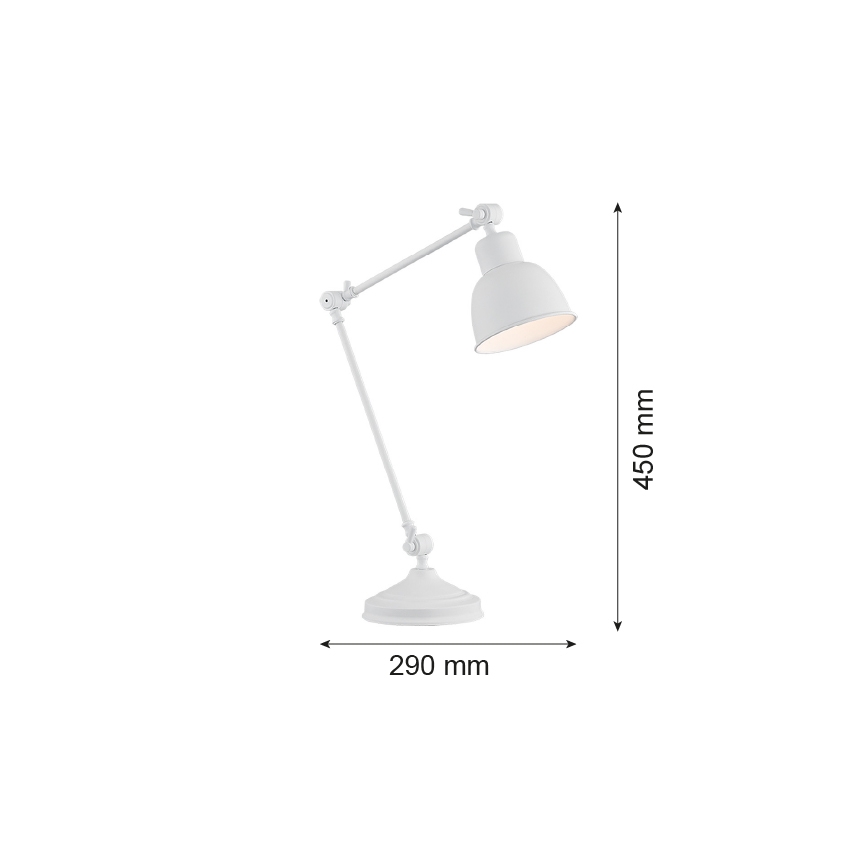 Argon 3194 - Lâmpada de mesa EUFRAT 1xE27/15W/230V