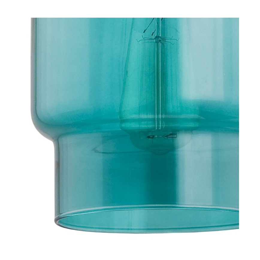 Argon 3271 - Candelabro suspenso NEWA 1xE27/15W/230V turquesa