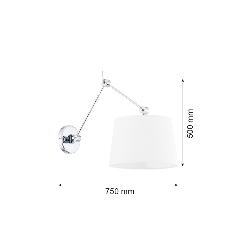 Argon 3545 - Luz de parede  ZAKYNTOS 1xE27/60W