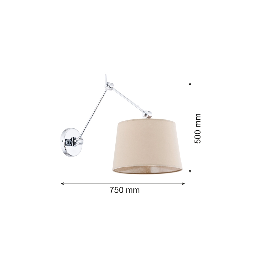 Argon 3546 - Luz de parede ZAKYNTOS 1xE27/60W