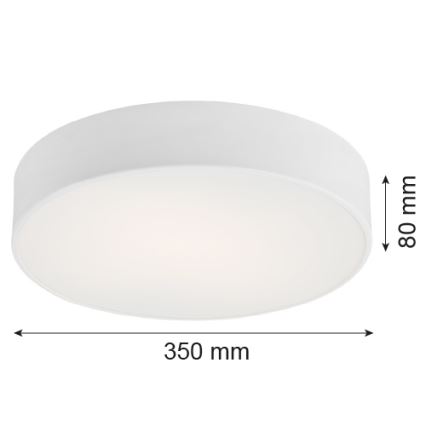 Argon 3567 - Iluminação de teto LED DARLING LED/25W/230V d. 35 cm branco