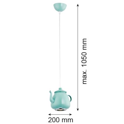 Argon 3652 - Luz pendente JAMAJKA 1xGU10/50W/230V