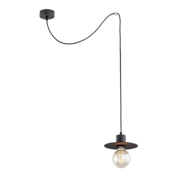 Argon 3835 - Candelabro suspenso CORSO 1xE27/15W/230V preto