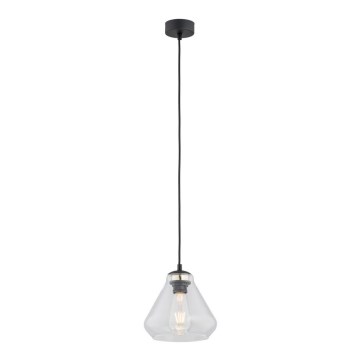 Argon 4047 - Candelabro suspenso DECORATO 1xE27/15W/230V preto