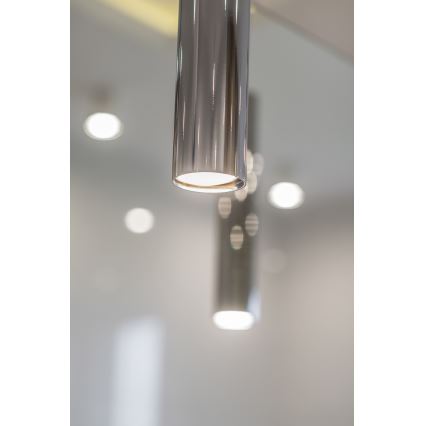 Argon 4057 - Candelabro suspenso GOMERA 1xGU10/5W/230V latão