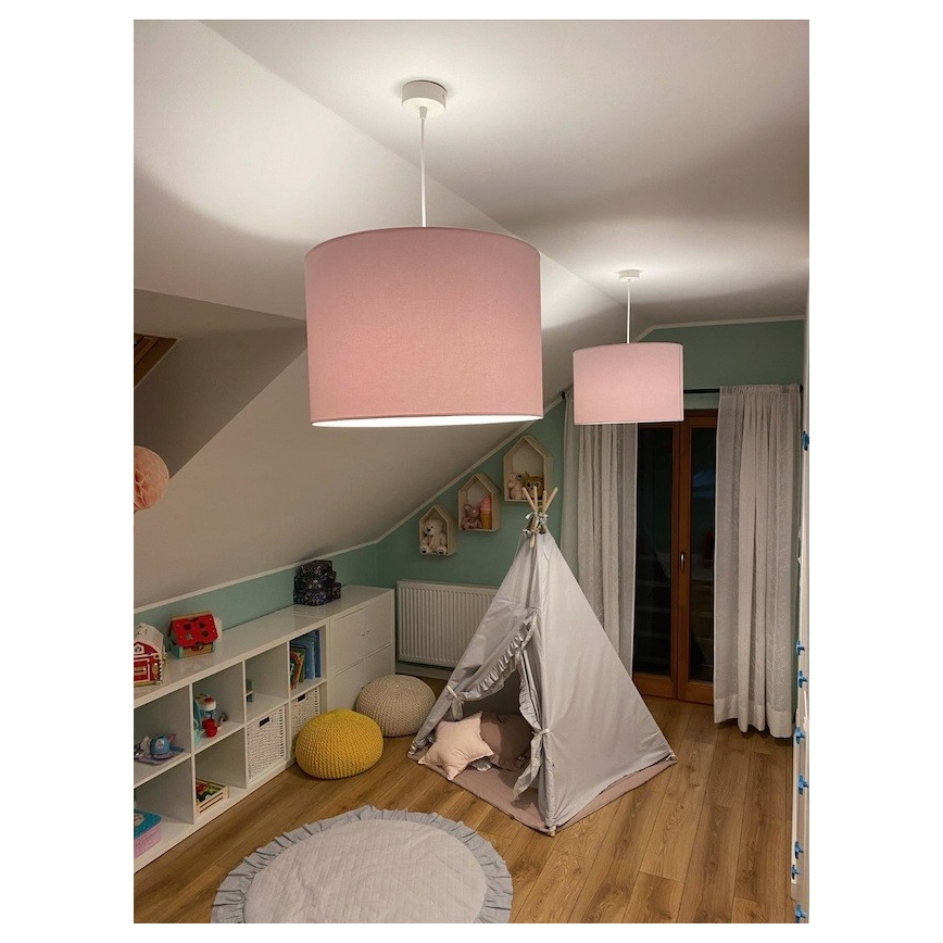 Argon 4136 - Candelabro suspenso MAGIC 1xE27/15W/230V rosa