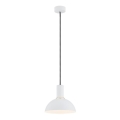 Argon 4220 - Lustre suspenso em cabo SINES 1xE27/15W/230V diâmetro 28 cm branco
