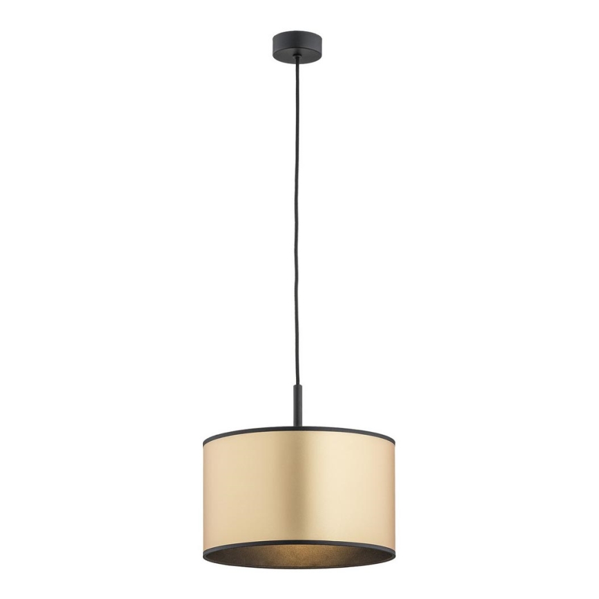 Argon 4291 - Candelabro suspenso KARIN 1xE27/15W/230V latão/preto