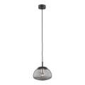 Argon 4333 - Candelabro suspenso TRINI 1xE27/15W/230V d. 20 cm preto