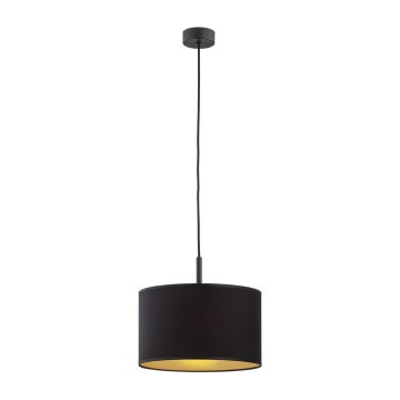 Argon 4341 - Candelabro suspenso KARIN 1xE27/15W/230V preto/dourado