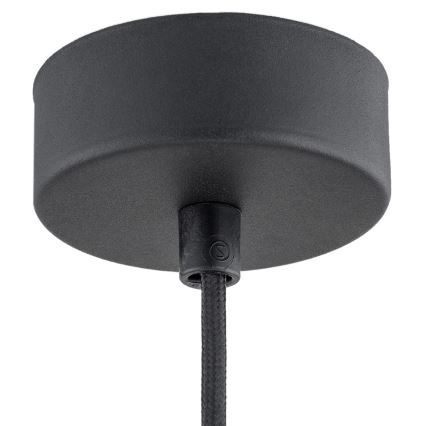 Argon 4682 - Candelabro suspenso BEVERLY 1xE27/15W/230V azul/dourado