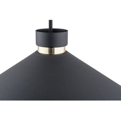 Argon 4695 - Candelabro suspenso NASHVILLE 1xE27/15W/230V preto