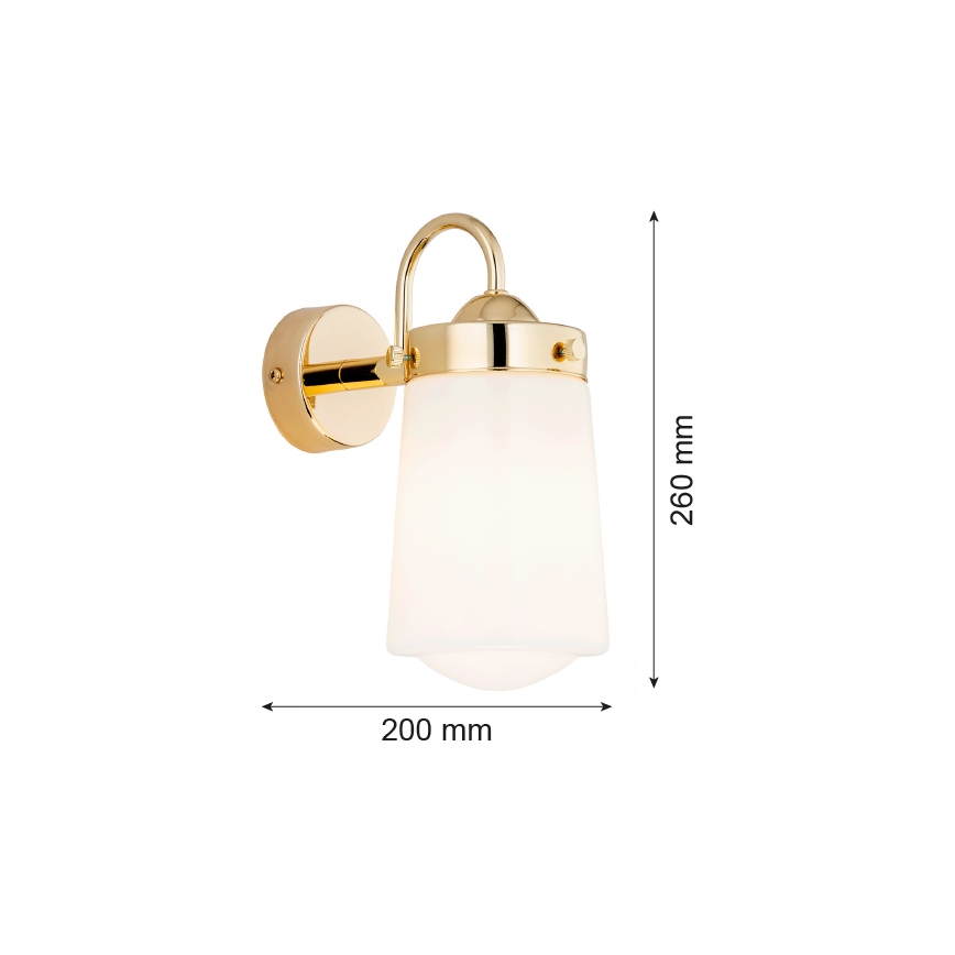 Argon 4717 - Iluminação de parede de casa de banho PASADENA 1xE27/15W/230V IP44