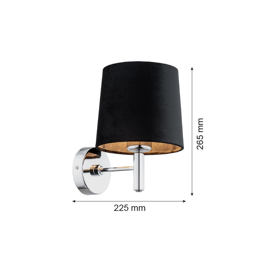 Argon 4726 - Iluminação de parede BOLZANO 1xE27/15W/230V