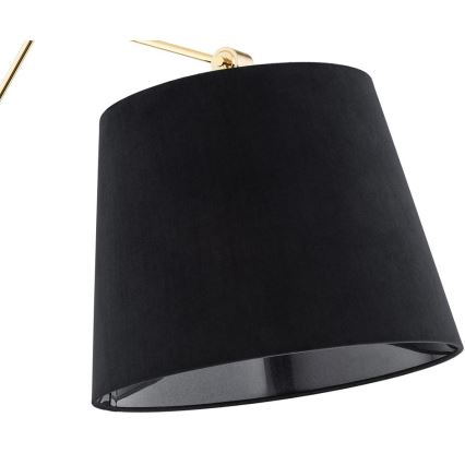 Argon 4898 - Candeeiro de parede ZAKYNTOS PLUS 1xE27/15W/230V preto/dourado