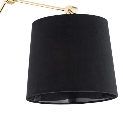 Argon 4898 - Candeeiro de parede ZAKYNTOS PLUS 1xE27/15W/230V preto/dourado