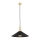 Argon 4912 - Candelabro suspenso MINORI 1xE27/15W/230V preto/dourado
