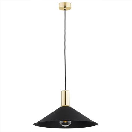 Argon 4912 - Candelabro suspenso MINORI 1xE27/15W/230V preto/dourado