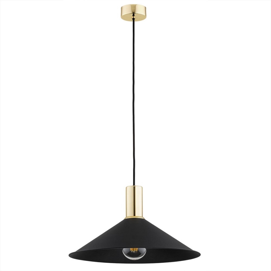 Argon 4912 - Candelabro suspenso MINORI 1xE27/15W/230V preto/dourado