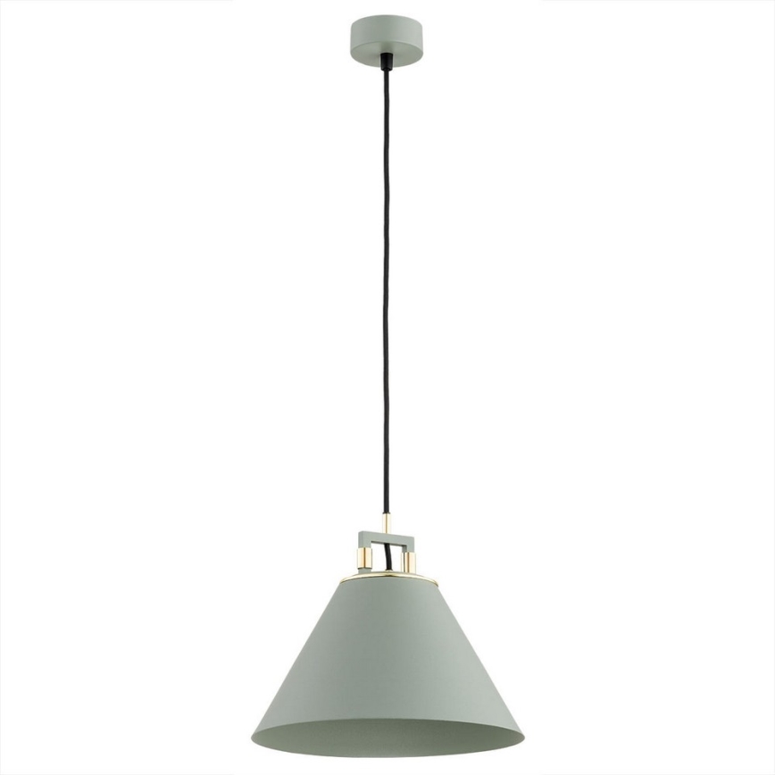 Argon 4916 - Candelabro suspenso ORTE 1xE27/15W/230V verde