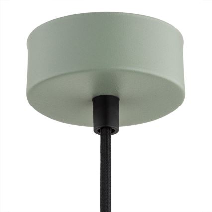 Argon 4916 - Candelabro suspenso ORTE 1xE27/15W/230V verde