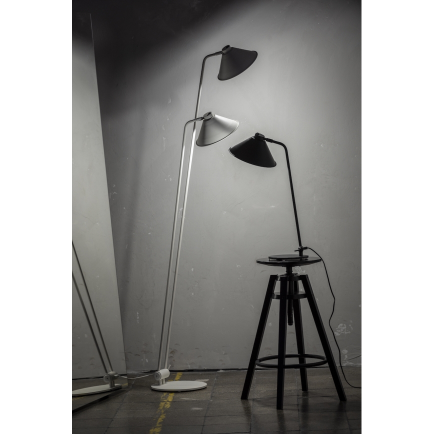 Argon 4998 - Candeeiro de mesa GABIAN 1xE27/15W/230V preto