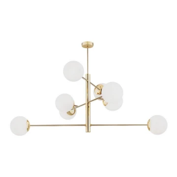 Argon 5043 - Candelabro suspenso CAMERON 8xE27/15W/230V latão